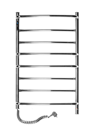 Elektryczny grzejnik łazienkowy NIERDZEWNY OMEGA 530х800 Termostat, lewa