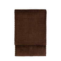 Winson Flannel Throw Chocolate 1400x1800mm