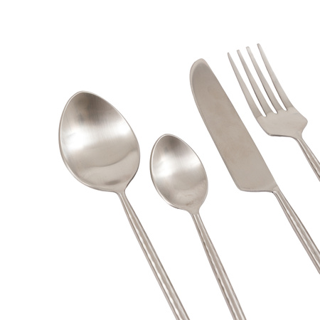 Alora Cutlery Pewter Set of 16