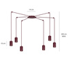 TRAKER 6 BURGUNDY