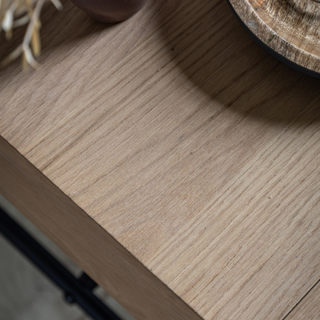 Ashdown 1 Drawer Bedside Natural 400x400x500mm