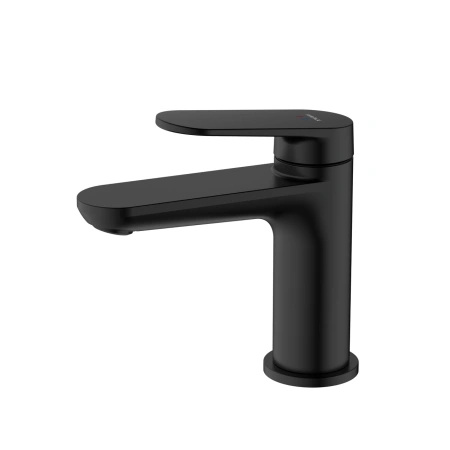 Bateria umywalkowa stojąca, czarna