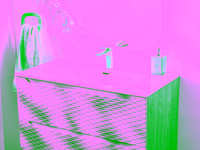 Umywalka meblowa dwukomorowa 120cm