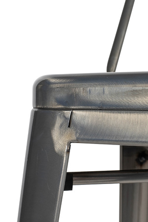 Krzesło barowe TOWER BIG BACK 76  (Paris) metal