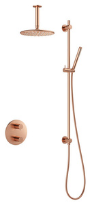 Osier SR 2 - Complete concealed shower system szczotkowana miedź pvd
