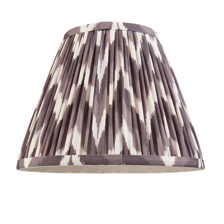 Zigzag Shade Pearl Grey Fabric 185x125x250mm