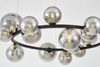 NOWOCZESNA LAMPA WISZĄCA CZARNO-DYMIONY MERIDO W15