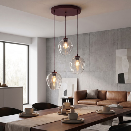 ISTAR 3PREM BURGUND TRANSPARENT