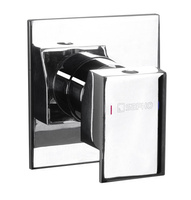 SPECTRE bateria bidetowa podtynkowa, 1 wyjście, chrom