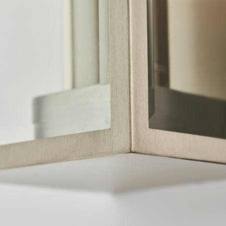 Oxford Wall Light Brushed Steel