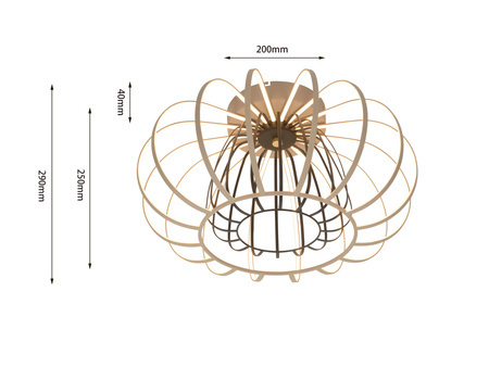 9033-113 Lampa sufitowa SALO