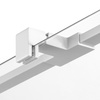 KABINA AVEXA WHITE PROSTOKĄTNA PRZYŚCIENNA P 80x120x200 CZYSTE 6mm ACTIVE SHIELD