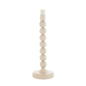 Higgledy Table Lamp Base Gloss Almond White Paint