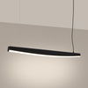 Lampa wisząca JORUN 120 czarna LED 3000K