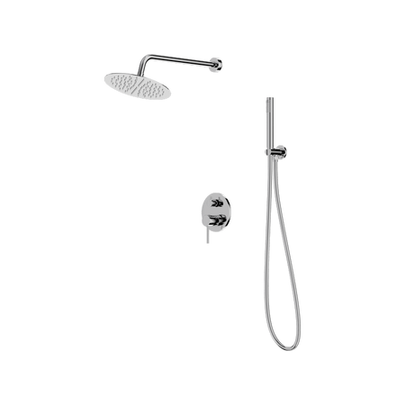 Podtynkowy zestaw prysznicowy z deszczownicą Orion Chrome