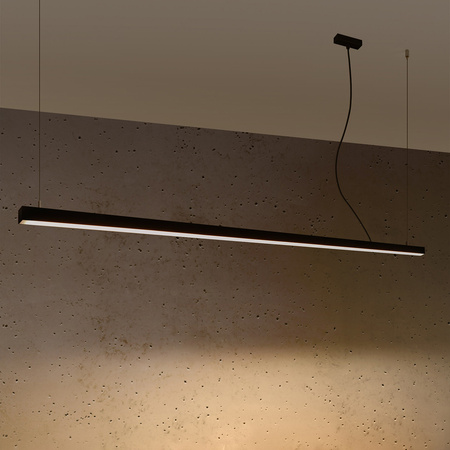 Lampa wisząca PINNE 200 czarna 3000K
