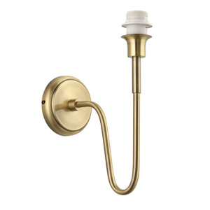 Rouen 1 Wall Light Antique Brass