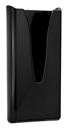 PLUS dozownik woreczków higienicznych, 13,5x5,5x29,5cm, czarny