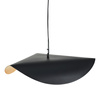 Lampa wisząca ENZO 60 cm - czarno złota