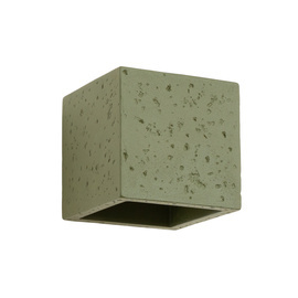 Kinkiet QUAD beton zielona oliwka