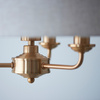 Highclere 3 Pendant Vintage Brass