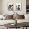 Eey and Ore Framed Art 540x30x440mm