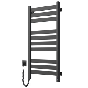 Elektryczny grzejnik łazienkowy Navin Largo 500x1000 Sensor lewy, mora czarna, timer