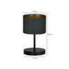 HILDE LN1 BL BLACK