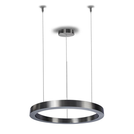 Lampa wisząca CIRCLE 60 -  LED, ring nikiel szczotkowany