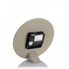 Mulberry Mantel Clock Mocha 6in