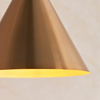 Cape Pendant Light Antique Brass