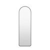 Holworth Arch Mirror Black 450x35x1500mm