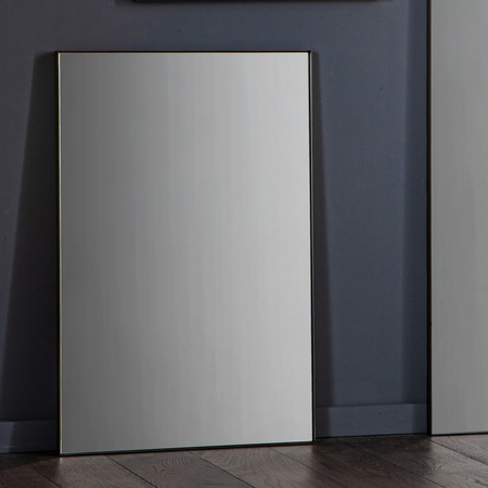 Lustro Hurston czarne 600 x 30 x 900 mm