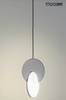 MOOSEE zestaw 2 lamp wiszących DISCO      srebrny
