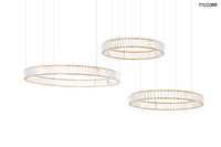 MOOSEE lampa wisząca LIBERTY 3A złota