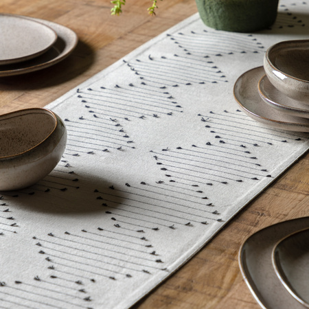 Diamond Weave Table Runner 360x1800mm