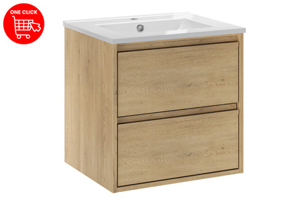 Zestaw meblowy 50cm z umywalką meblową Lava