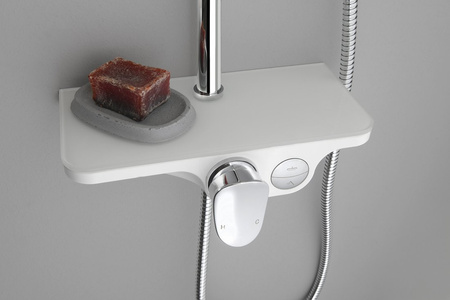 MARCO zestaw prysznicowy z baterią, biały