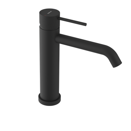 ULTRASAN bateria umywalkowa bez odpływu, czarny mat