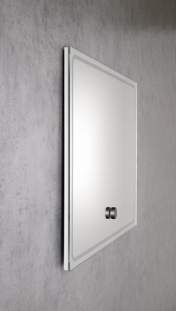 GEMINI lustro z LED oświetleniem 100x70cm, inteligentne funkcje