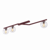 NATON 3 BURGUNDY TRANSPARENT