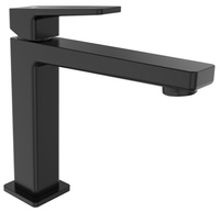 TURSI bateria umywalkowa, wysokość 190mm, czarny mat