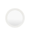 Shoreline Round Mirror White 800x30x800mm