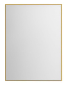 NOTION SLIM lustro w ramie, 60x80cm, złoto mat