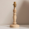 Bibury Table Lamp Base Natural Ash