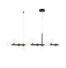 Lampa wisząca MINI MOON 100 cm - czarna
