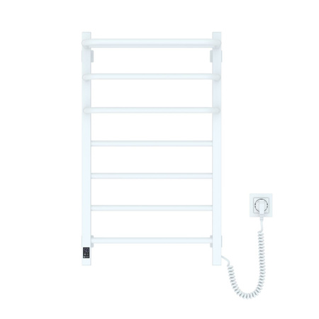 Elektryczny grzejnik łazienkowy NAVIN FORTIS 480x800 Sensor • prawy • biały