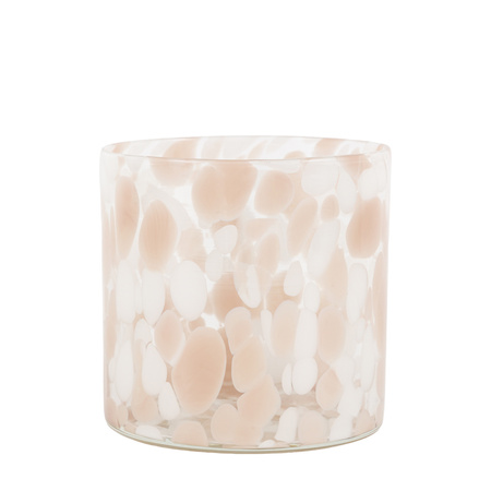 Confetti Candle Holder Taupe Large