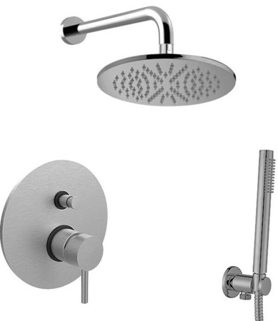 Zestaw natryskowy podtynkowy L-400mm fi-30cm-Paffoni/kolekcja Light