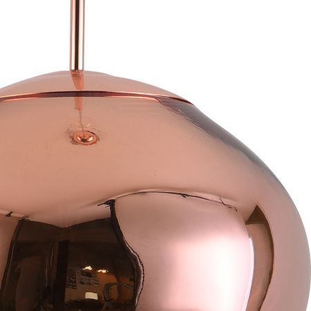 Lampa wisząca GLAM M miedziana 28 cm